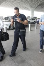 Sanjay Dutt snapped at airport in Mumbai on 16th July 2016